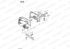 38 - REAR COMBINATION LAMP