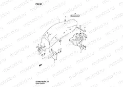 38 - REAR FENDER