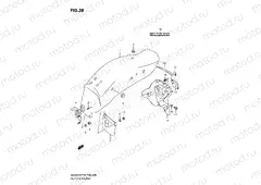 38 - REAR FENDER
