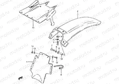 38 - REAR FENDER