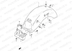 38 - REAR FENDER (MODEL Y/K1/K2/K3)