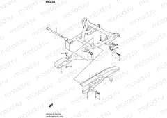 38 - REAR SWINGINGARM