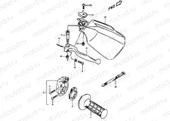 38 - RIGHT HANDLE LEVER