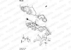 38 - SPEEDOMETER (SFV650AL4 E21)