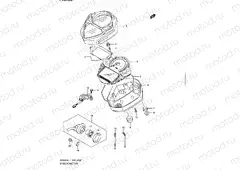 38 - SPEEDOMETER (SV650SL1 E02)