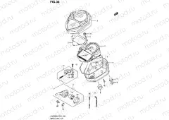 38 - SPEEDOMETER (SV650SL2 E02)