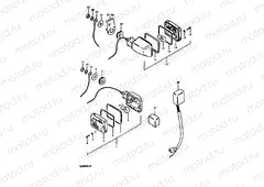 38 - TURN SICNAL LAMP (MODEL X : E21)