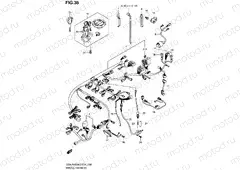 38 - WIRING HARNESS (GSX-R1000L2 E21)