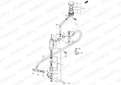 38A - REAR MASTER CYLINDER (MODEL K3)
