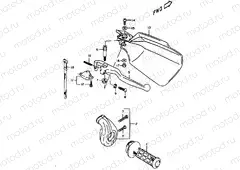 38A - RIGHT HANDLE LEVER (E24)