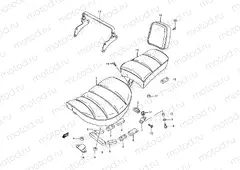 38A - SEAT (MODEL K2/K3)
