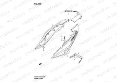 38B - FRAME COVER (GS500FK4/FUK4)
