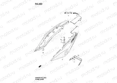 38D - FRAME COVER (GS500FK5/FUK5)