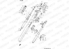 39 - FRONT FORK (MODEL M/N/P/R/S)
