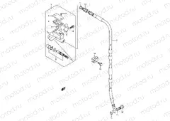 39 - FRONT MASTER CYLINDER (DR-Z125LK3/LK4/LK5/LK6/LK7)