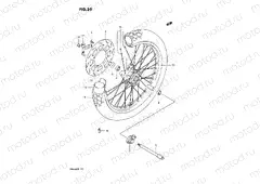 39 - FRONT WHEEL