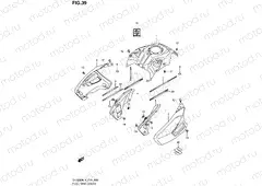 39 - FUEL TANK COVER