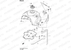 39 - FUEL TANK (GSX-R1000K7 E02,E19,E51)