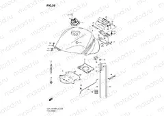 39 - FUEL TANK (MODEL K8)