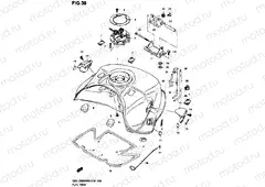 39 - FUEL TANK (MODEL K8/K9)
