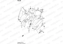 39 - FUEL TANK SIDE COVER (MODEL K6/K7)