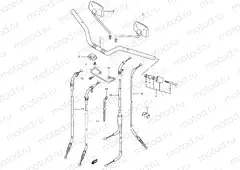 39 - HANDLE BAR (SV650X/Y/K1/K2)