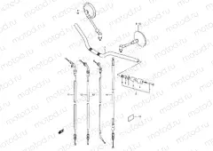39 - HANDLEBAR (MODEL S)