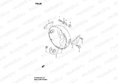 39 - HEADLAMP HOUSING (WITHOUT COWLING)