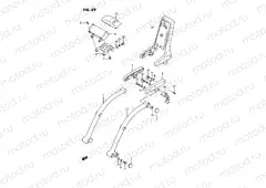 39 - PILLION RIDER HANDLE (MODEL H/J/K/L/M/N/P/R E22)