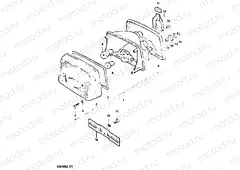 39 - REAR COMBINATION LAMP (E02, E04, E21)