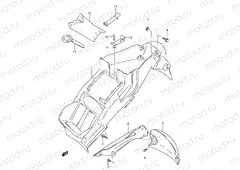 39 - REAR FENDER (MODEL V)