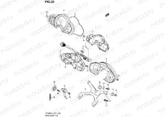 39 - SPEEDOMETER (SFV650UAL4 E21)