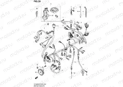 39 - WIRING HARNESS (SV1000S/S1/S2)
