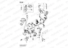 39 - WIRING HARNESS (SV650K8/K9)