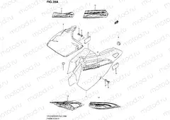 39A - FRAME COVER (MODEL K7/K8)