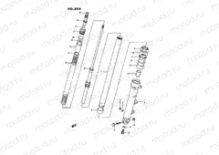 39A - FRONT DAMPER (MODEL K/L/M/N/P)