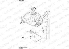 39A - FUEL TANK (GSX-R600K5)