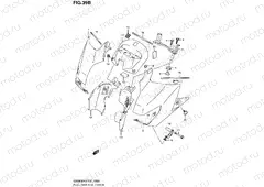 39B - FUEL TANK SIDE COVER (MODEL K9)