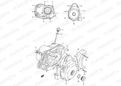 4 - CRANKCASE COVER