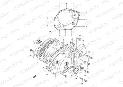 4 - CRANKCASE COVER