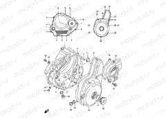 4 - CRANKCASE COVER