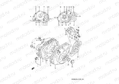 4 - CRANKCASE COVER (MODEL N/P)