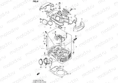 4 - REAR CYLINDER HEAD (VL1500L3 E02)