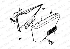 40 - FRAME COVER (GS400C,EC)