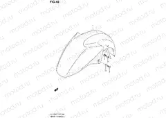 40 - FRONT FENDER (MODEL K7)