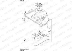 40 - FUEL TANK (GSX-R1000K1)
