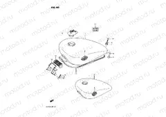 40 - FUEL TANK (MODEL F/G/H/J/K)