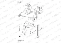 40 - FUEL TANK (MODEL K4)