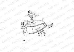 40 - FUEL TANK (MODEL X)