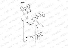 40 - HANDLEBAR - CONTROL CABLE (LS650PG/PJ/PK/PL,MODEL M/R)